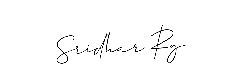 Make a short Sridhar Rg signature style. Manage your documents anywhere anytime using Allison_Script. Create and add eSignatures, submit forms, share and send files easily. Sridhar Rg signature style 2 images and pictures png