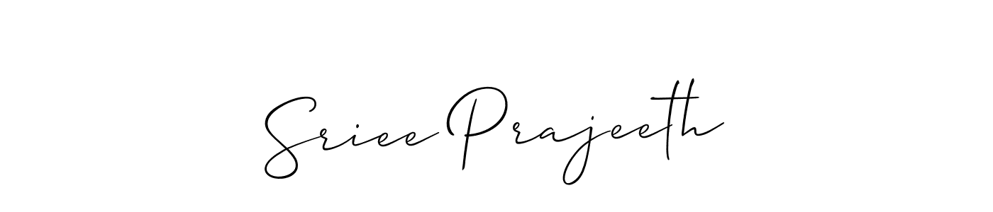 Best and Professional Signature Style for Sriee Prajeeth. Allison_Script Best Signature Style Collection. Sriee Prajeeth signature style 2 images and pictures png