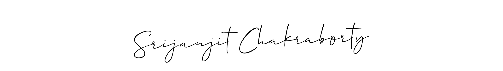 Also You can easily find your signature by using the search form. We will create Srijanjit Chakraborty name handwritten signature images for you free of cost using Allison_Script sign style. Srijanjit Chakraborty signature style 2 images and pictures png