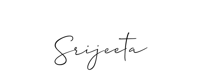 Also You can easily find your signature by using the search form. We will create Srijeeta name handwritten signature images for you free of cost using Allison_Script sign style. Srijeeta signature style 2 images and pictures png