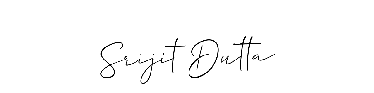 Once you've used our free online signature maker to create your best signature Allison_Script style, it's time to enjoy all of the benefits that Srijit Dutta name signing documents. Srijit Dutta signature style 2 images and pictures png