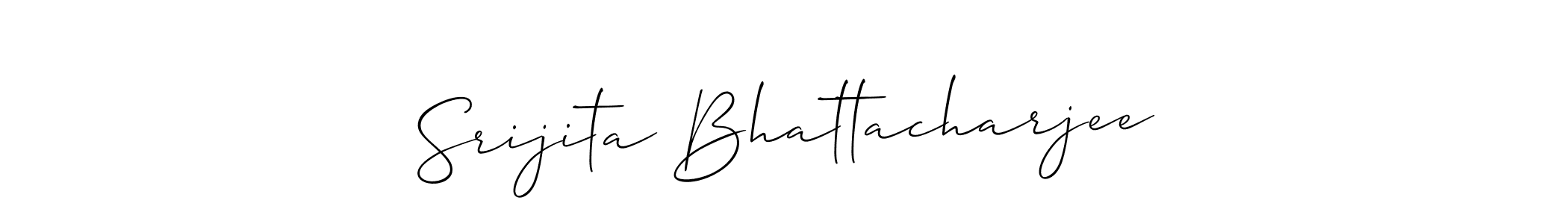 Best and Professional Signature Style for Srijita Bhattacharjee. Allison_Script Best Signature Style Collection. Srijita Bhattacharjee signature style 2 images and pictures png