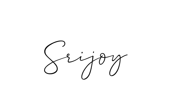 Make a beautiful signature design for name Srijoy. Use this online signature maker to create a handwritten signature for free. Srijoy signature style 2 images and pictures png