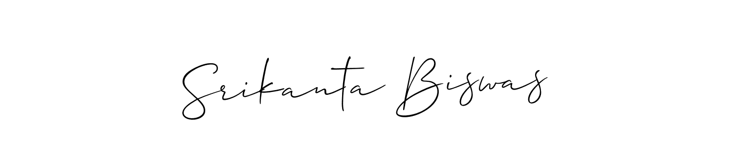 This is the best signature style for the Srikanta Biswas name. Also you like these signature font (Allison_Script). Mix name signature. Srikanta Biswas signature style 2 images and pictures png