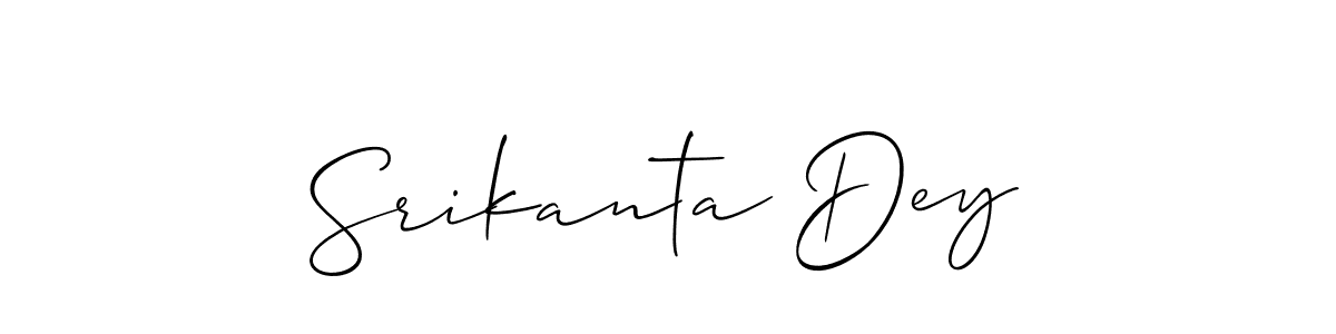 This is the best signature style for the Srikanta Dey name. Also you like these signature font (Allison_Script). Mix name signature. Srikanta Dey signature style 2 images and pictures png