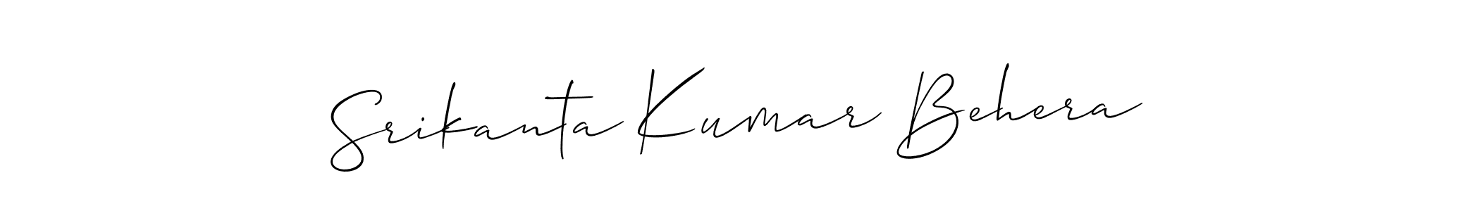 See photos of Srikanta Kumar Behera official signature by Spectra . Check more albums & portfolios. Read reviews & check more about Allison_Script font. Srikanta Kumar Behera signature style 2 images and pictures png