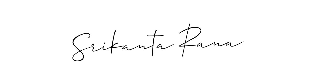Make a beautiful signature design for name Srikanta Rana. Use this online signature maker to create a handwritten signature for free. Srikanta Rana signature style 2 images and pictures png