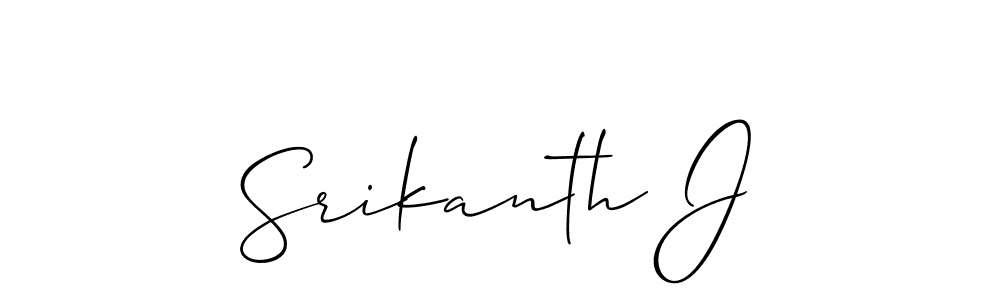 Once you've used our free online signature maker to create your best signature Allison_Script style, it's time to enjoy all of the benefits that Srikanth J name signing documents. Srikanth J signature style 2 images and pictures png