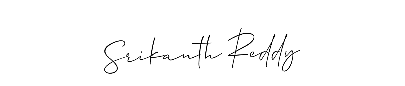 Similarly Allison_Script is the best handwritten signature design. Signature creator online .You can use it as an online autograph creator for name Srikanth Reddy. Srikanth Reddy signature style 2 images and pictures png