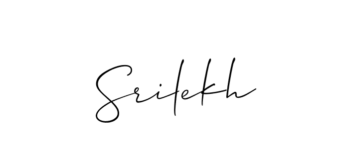 Make a beautiful signature design for name Srilekh. Use this online signature maker to create a handwritten signature for free. Srilekh signature style 2 images and pictures png