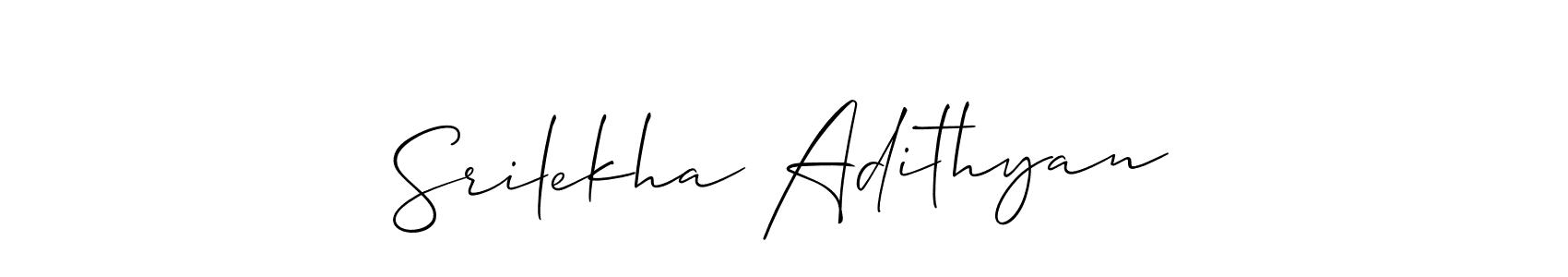 Check out images of Autograph of Srilekha Adithyan name. Actor Srilekha Adithyan Signature Style. Allison_Script is a professional sign style online. Srilekha Adithyan signature style 2 images and pictures png