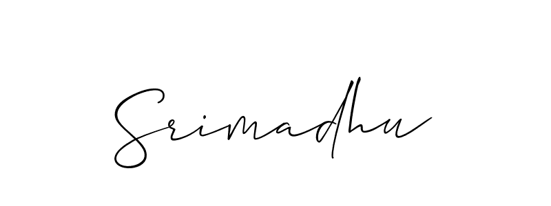 See photos of Srimadhu official signature by Spectra . Check more albums & portfolios. Read reviews & check more about Allison_Script font. Srimadhu signature style 2 images and pictures png
