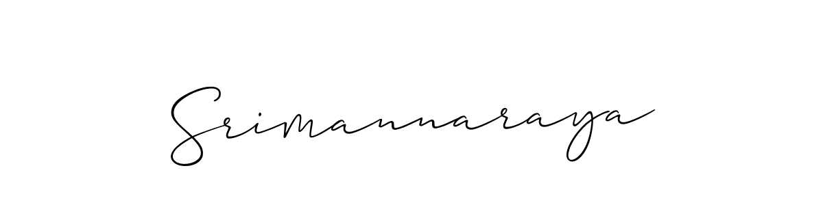 This is the best signature style for the Srimannaraya name. Also you like these signature font (Allison_Script). Mix name signature. Srimannaraya signature style 2 images and pictures png