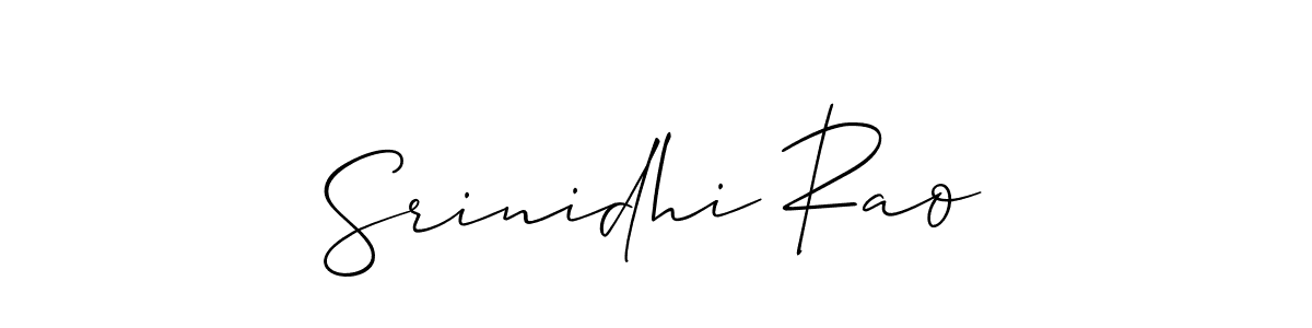 How to Draw Srinidhi Rao signature style? Allison_Script is a latest design signature styles for name Srinidhi Rao. Srinidhi Rao signature style 2 images and pictures png