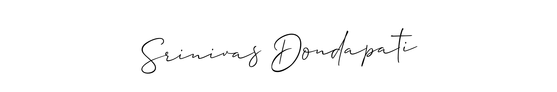 if you are searching for the best signature style for your name Srinivas Dondapati. so please give up your signature search. here we have designed multiple signature styles  using Allison_Script. Srinivas Dondapati signature style 2 images and pictures png
