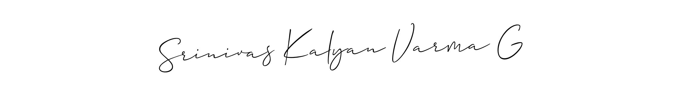 Once you've used our free online signature maker to create your best signature Allison_Script style, it's time to enjoy all of the benefits that Srinivas Kalyan Varma G name signing documents. Srinivas Kalyan Varma G signature style 2 images and pictures png