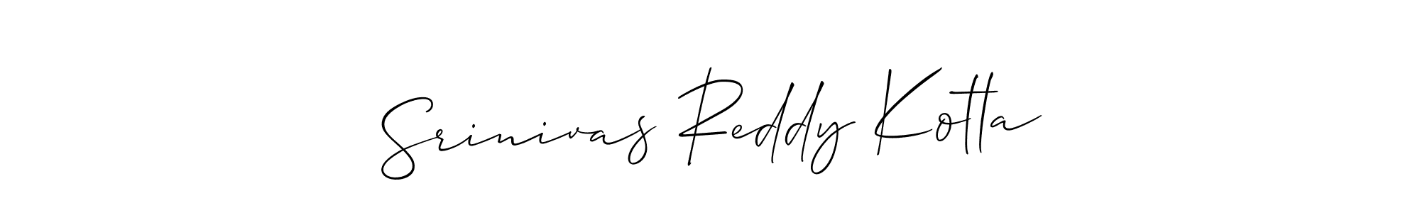 Make a short Srinivas Reddy Kotla signature style. Manage your documents anywhere anytime using Allison_Script. Create and add eSignatures, submit forms, share and send files easily. Srinivas Reddy Kotla signature style 2 images and pictures png