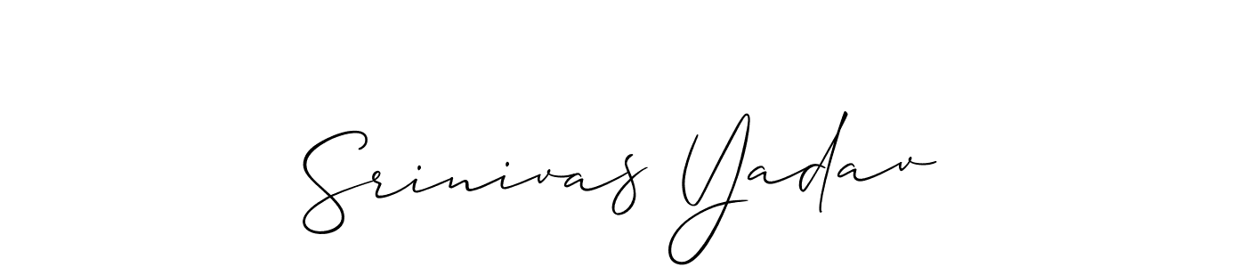 Once you've used our free online signature maker to create your best signature Allison_Script style, it's time to enjoy all of the benefits that Srinivas Yadav name signing documents. Srinivas Yadav signature style 2 images and pictures png