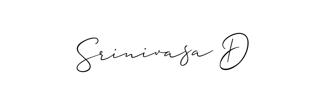 How to Draw Srinivasa D signature style? Allison_Script is a latest design signature styles for name Srinivasa D. Srinivasa D signature style 2 images and pictures png