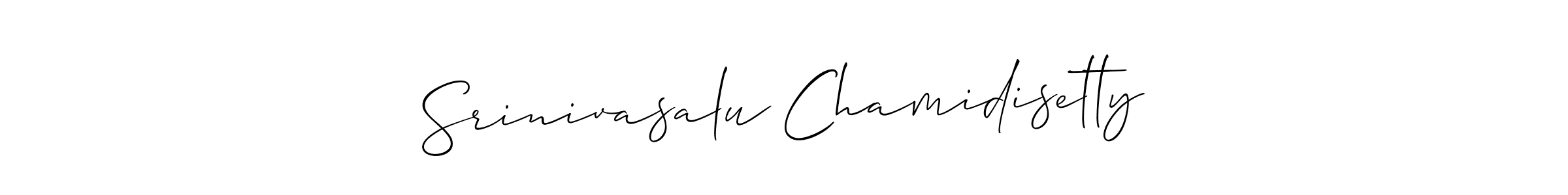 Once you've used our free online signature maker to create your best signature Allison_Script style, it's time to enjoy all of the benefits that Srinivasalu Chamidisetty name signing documents. Srinivasalu Chamidisetty signature style 2 images and pictures png