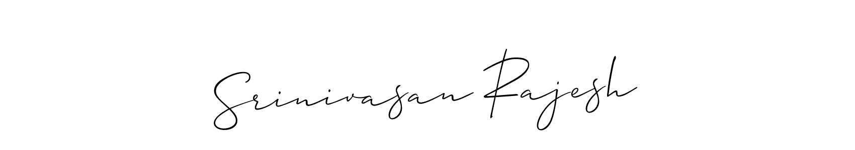 Once you've used our free online signature maker to create your best signature Allison_Script style, it's time to enjoy all of the benefits that Srinivasan Rajesh name signing documents. Srinivasan Rajesh signature style 2 images and pictures png