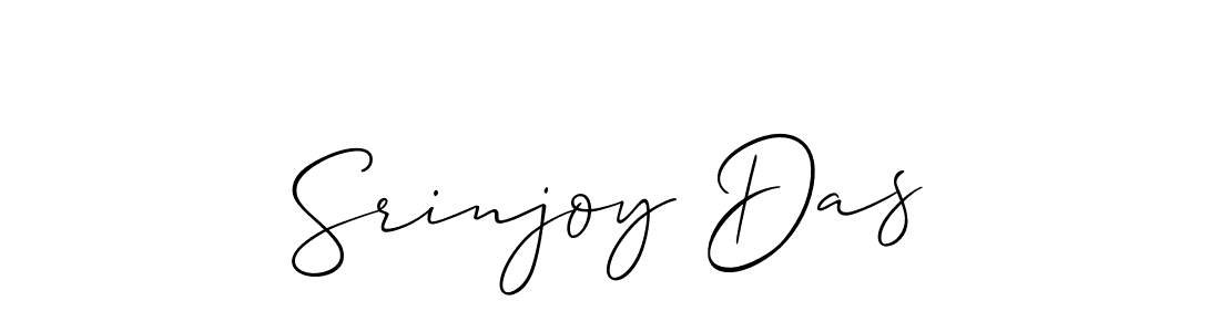 Also we have Srinjoy Das name is the best signature style. Create professional handwritten signature collection using Allison_Script autograph style. Srinjoy Das signature style 2 images and pictures png