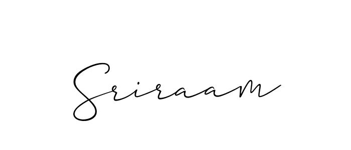 The best way (Allison_Script) to make a short signature is to pick only two or three words in your name. The name Sriraam include a total of six letters. For converting this name. Sriraam signature style 2 images and pictures png