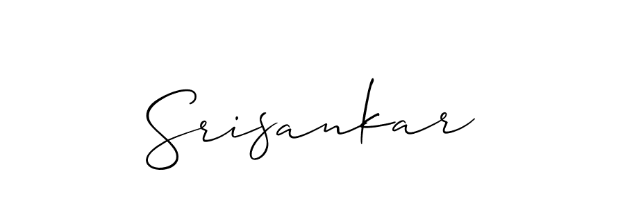 Make a beautiful signature design for name Srisankar. With this signature (Allison_Script) style, you can create a handwritten signature for free. Srisankar signature style 2 images and pictures png