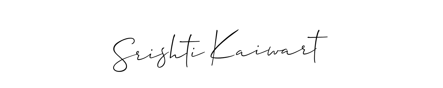 Once you've used our free online signature maker to create your best signature Allison_Script style, it's time to enjoy all of the benefits that Srishti Kaiwart name signing documents. Srishti Kaiwart signature style 2 images and pictures png