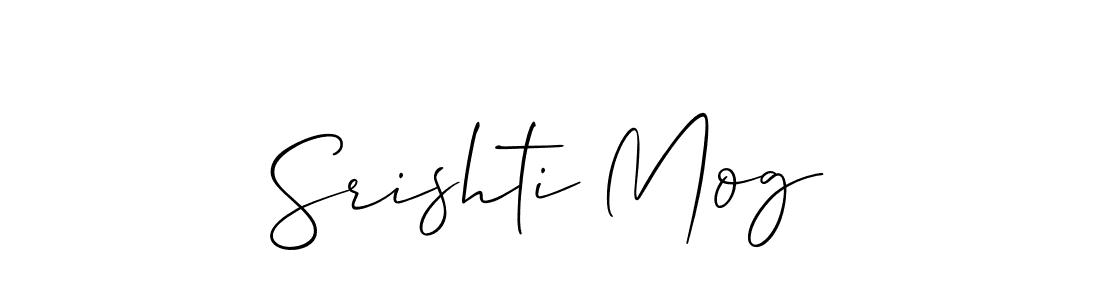 See photos of Srishti Mog official signature by Spectra . Check more albums & portfolios. Read reviews & check more about Allison_Script font. Srishti Mog signature style 2 images and pictures png