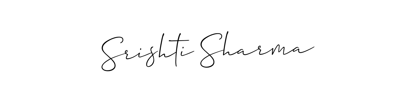 Here are the top 10 professional signature styles for the name Srishti Sharma. These are the best autograph styles you can use for your name. Srishti Sharma signature style 2 images and pictures png