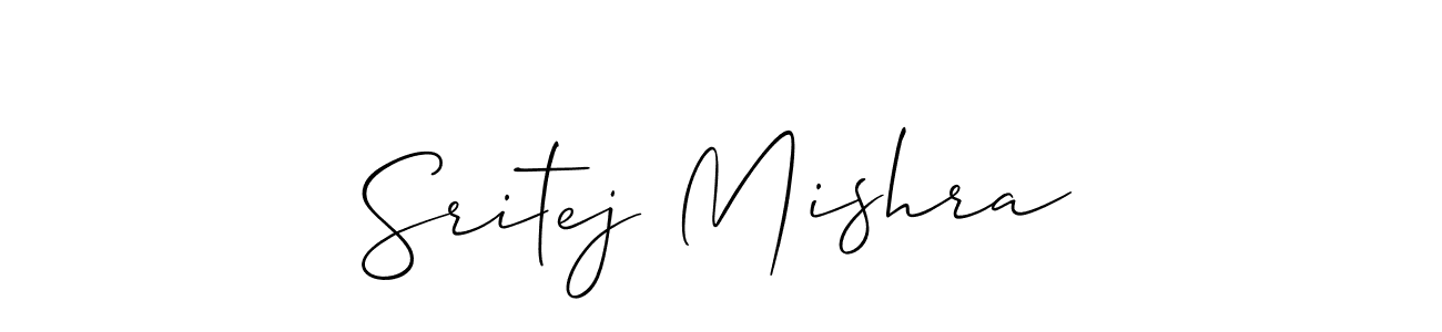 How to Draw Sritej Mishra signature style? Allison_Script is a latest design signature styles for name Sritej Mishra. Sritej Mishra signature style 2 images and pictures png