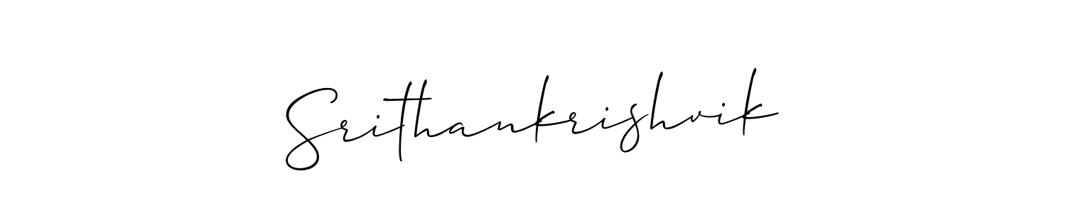 See photos of Srithankrishvik official signature by Spectra . Check more albums & portfolios. Read reviews & check more about Allison_Script font. Srithankrishvik signature style 2 images and pictures png