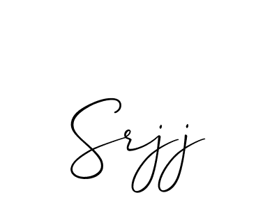 Create a beautiful signature design for name Srjj. With this signature (Allison_Script) fonts, you can make a handwritten signature for free. Srjj signature style 2 images and pictures png