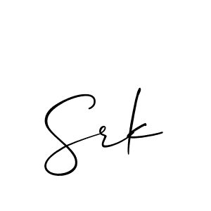 This is the best signature style for the Srk name. Also you like these signature font (Allison_Script). Mix name signature. Srk signature style 2 images and pictures png