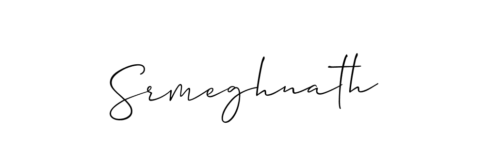 Best and Professional Signature Style for Srmeghnath. Allison_Script Best Signature Style Collection. Srmeghnath signature style 2 images and pictures png