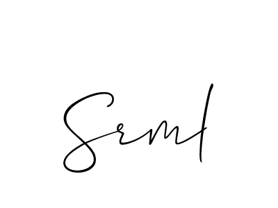 It looks lik you need a new signature style for name Srml. Design unique handwritten (Allison_Script) signature with our free signature maker in just a few clicks. Srml signature style 2 images and pictures png