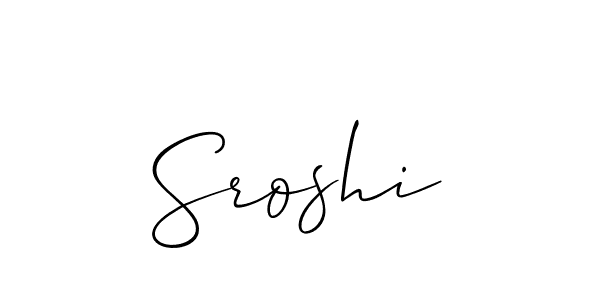 Once you've used our free online signature maker to create your best signature Allison_Script style, it's time to enjoy all of the benefits that Sroshi name signing documents. Sroshi signature style 2 images and pictures png