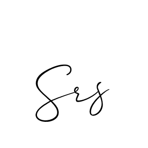 Create a beautiful signature design for name Srs. With this signature (Allison_Script) fonts, you can make a handwritten signature for free. Srs signature style 2 images and pictures png