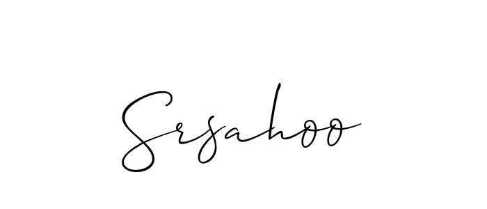 Make a short Srsahoo signature style. Manage your documents anywhere anytime using Allison_Script. Create and add eSignatures, submit forms, share and send files easily. Srsahoo signature style 2 images and pictures png