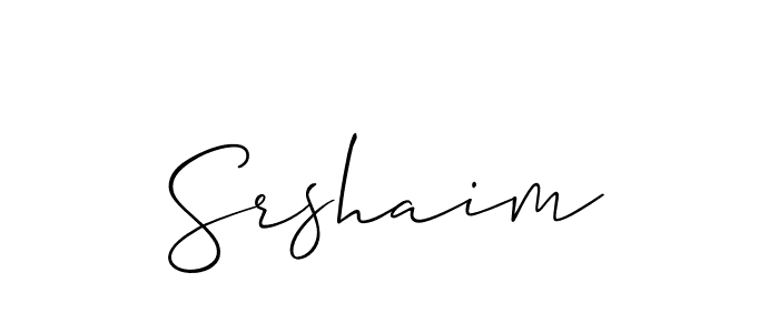 Make a beautiful signature design for name Srshaim. Use this online signature maker to create a handwritten signature for free. Srshaim signature style 2 images and pictures png