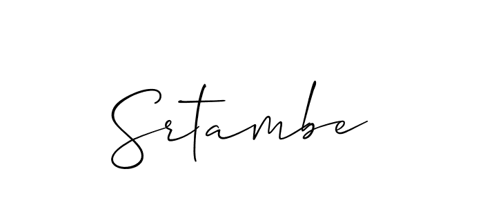 Also You can easily find your signature by using the search form. We will create Srtambe name handwritten signature images for you free of cost using Allison_Script sign style. Srtambe signature style 2 images and pictures png