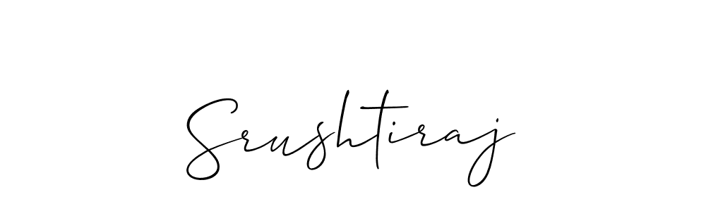 You can use this online signature creator to create a handwritten signature for the name Srushtiraj. This is the best online autograph maker. Srushtiraj signature style 2 images and pictures png