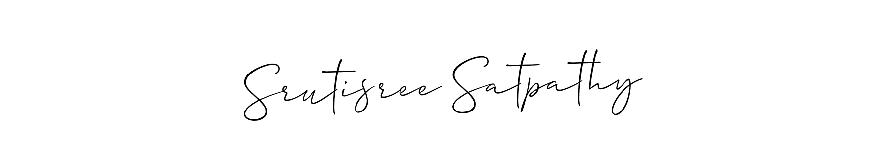 See photos of Srutisree Satpathy official signature by Spectra . Check more albums & portfolios. Read reviews & check more about Allison_Script font. Srutisree Satpathy signature style 2 images and pictures png