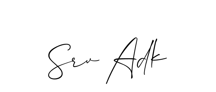 Here are the top 10 professional signature styles for the name Srv Adk. These are the best autograph styles you can use for your name. Srv Adk signature style 2 images and pictures png