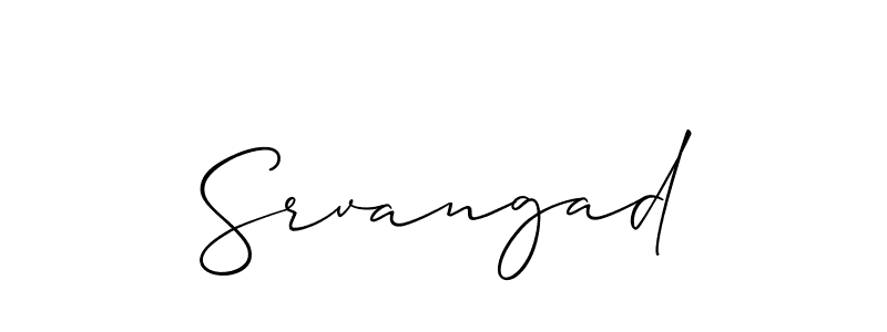 Also You can easily find your signature by using the search form. We will create Srvangad name handwritten signature images for you free of cost using Allison_Script sign style. Srvangad signature style 2 images and pictures png