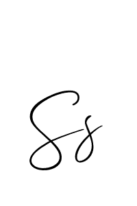 Allison_Script is a professional signature style that is perfect for those who want to add a touch of class to their signature. It is also a great choice for those who want to make their signature more unique. Get Ss name to fancy signature for free. Ss signature style 2 images and pictures png