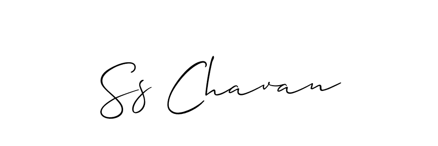 Allison_Script is a professional signature style that is perfect for those who want to add a touch of class to their signature. It is also a great choice for those who want to make their signature more unique. Get Ss Chavan name to fancy signature for free. Ss Chavan signature style 2 images and pictures png