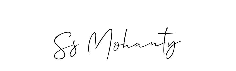 Also You can easily find your signature by using the search form. We will create Ss Mohanty name handwritten signature images for you free of cost using Allison_Script sign style. Ss Mohanty signature style 2 images and pictures png