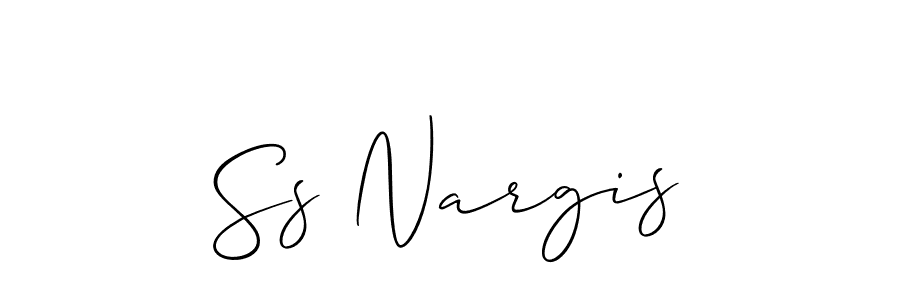 You can use this online signature creator to create a handwritten signature for the name Ss Nargis. This is the best online autograph maker. Ss Nargis signature style 2 images and pictures png